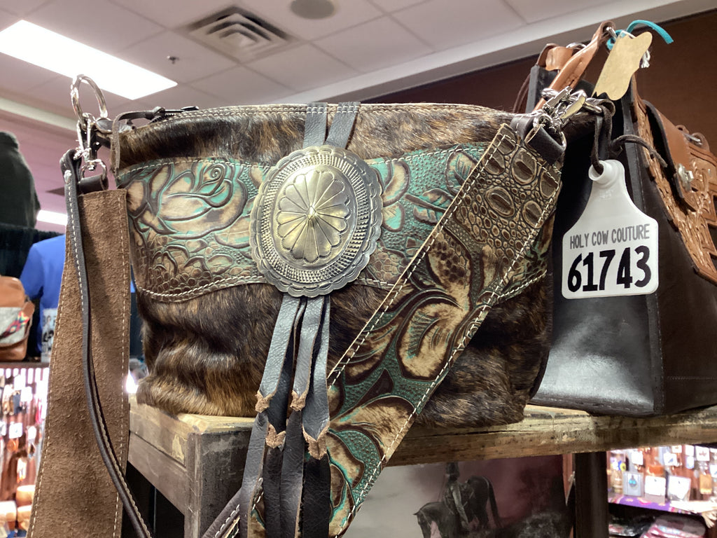 MINI DESIGNER AUTHENTIC SILVER CONCHO 61743