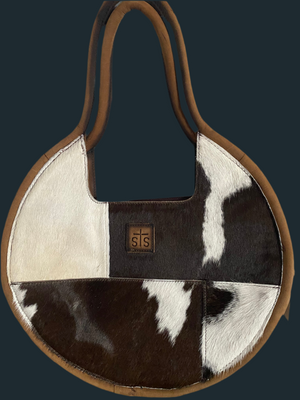 COWHIDE DOLLYPURSE