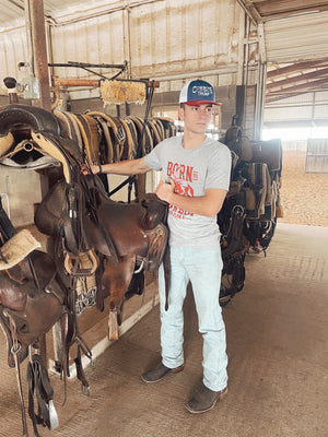 *YOUTH* Born to Cowboy Grey