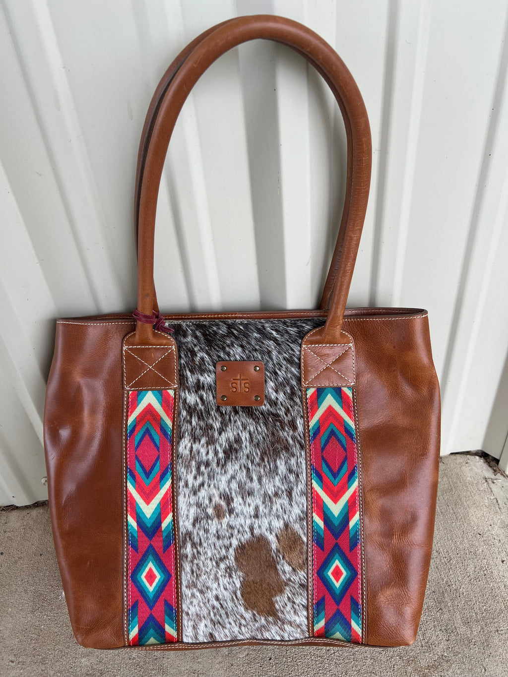 Ranchy Life cowhide basic bliss tote sTs ranchwear