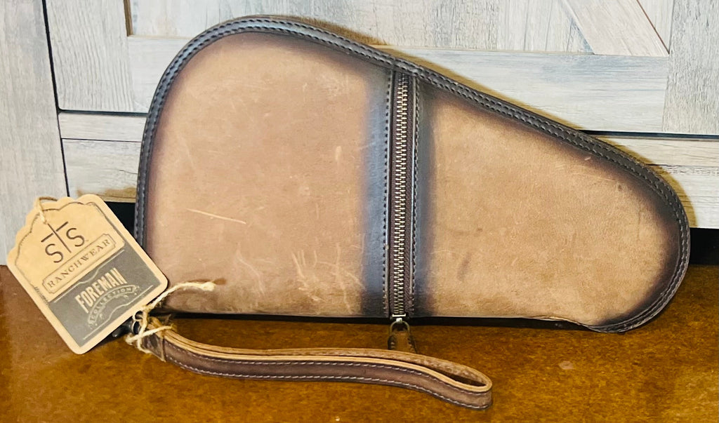 Ranchy Life Foreman leather pistol case