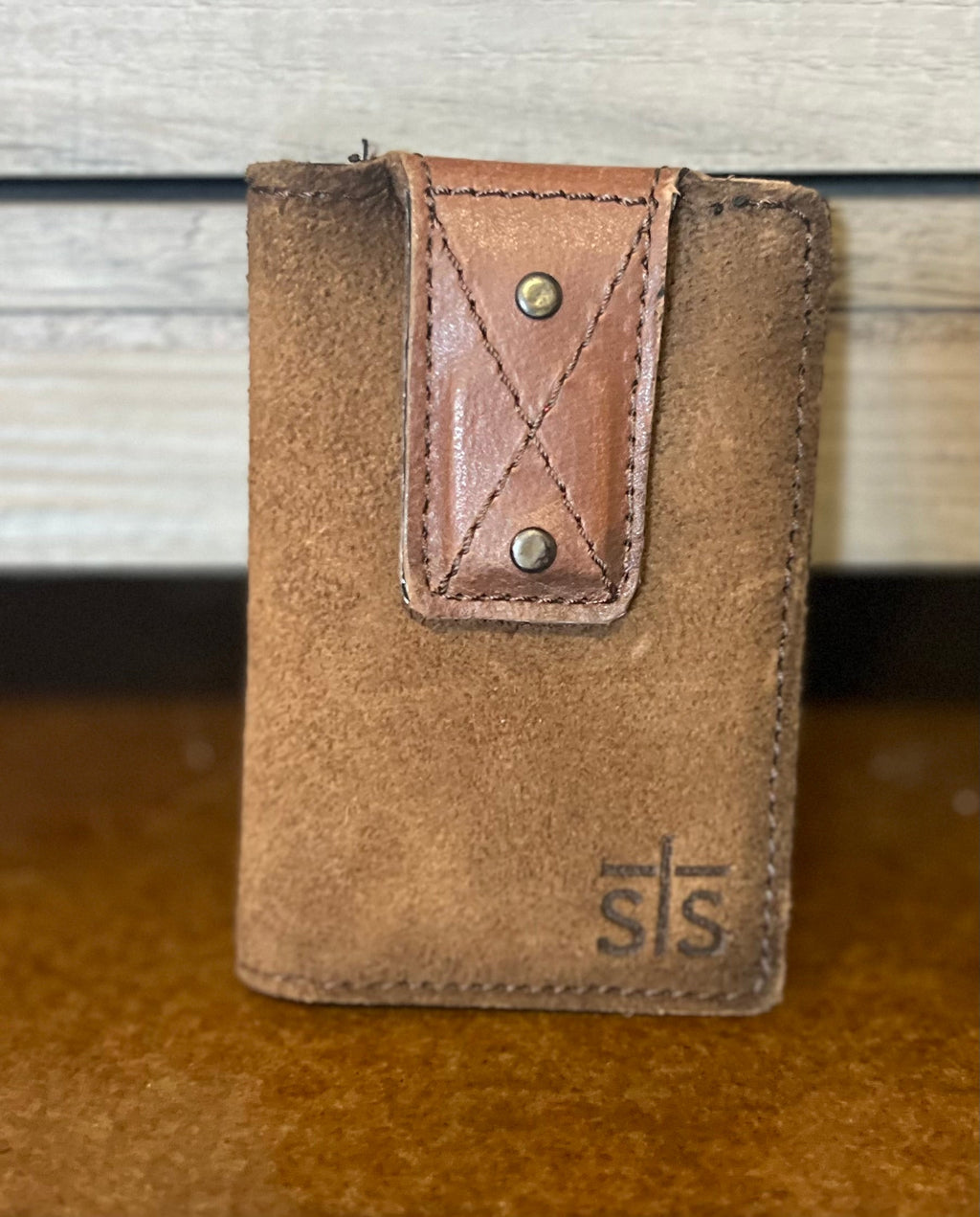 Ranchy Life foreman genuine leather money clip from sTs ranchwear