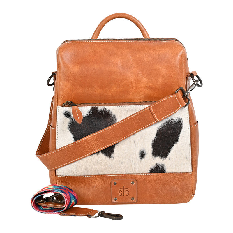 Ranchy Life Basic Bliss Cowhide Backpack from sTs Ranchwear