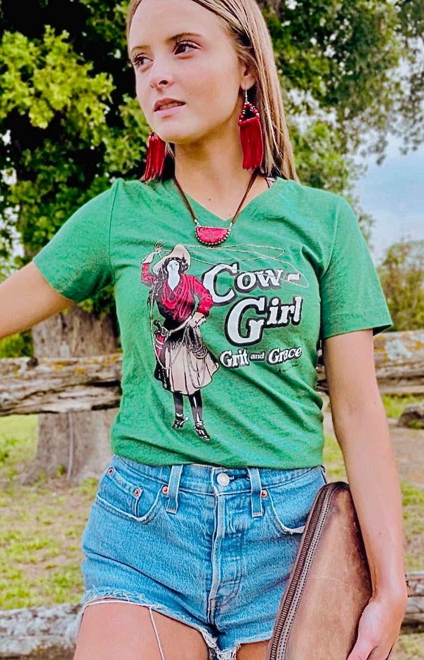 RanchyLife Cowgirl grit and grace on model