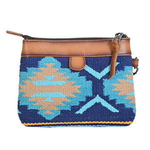 Ranchy Life Mojave sky makeup pouch sTs ranchwear reverse view
