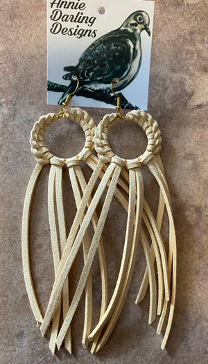 DreamCatcher Leather Earrings