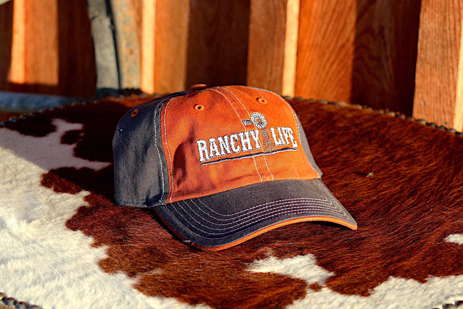 Ranchy Life Windmill  Low Crown Cap